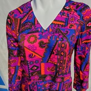 Cultural multi colored shirt